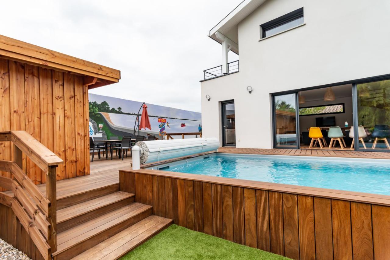 Frenchyhomes☆Villadeluxe☆Plage☆Piscine Andernos-les-Bains Esterno foto