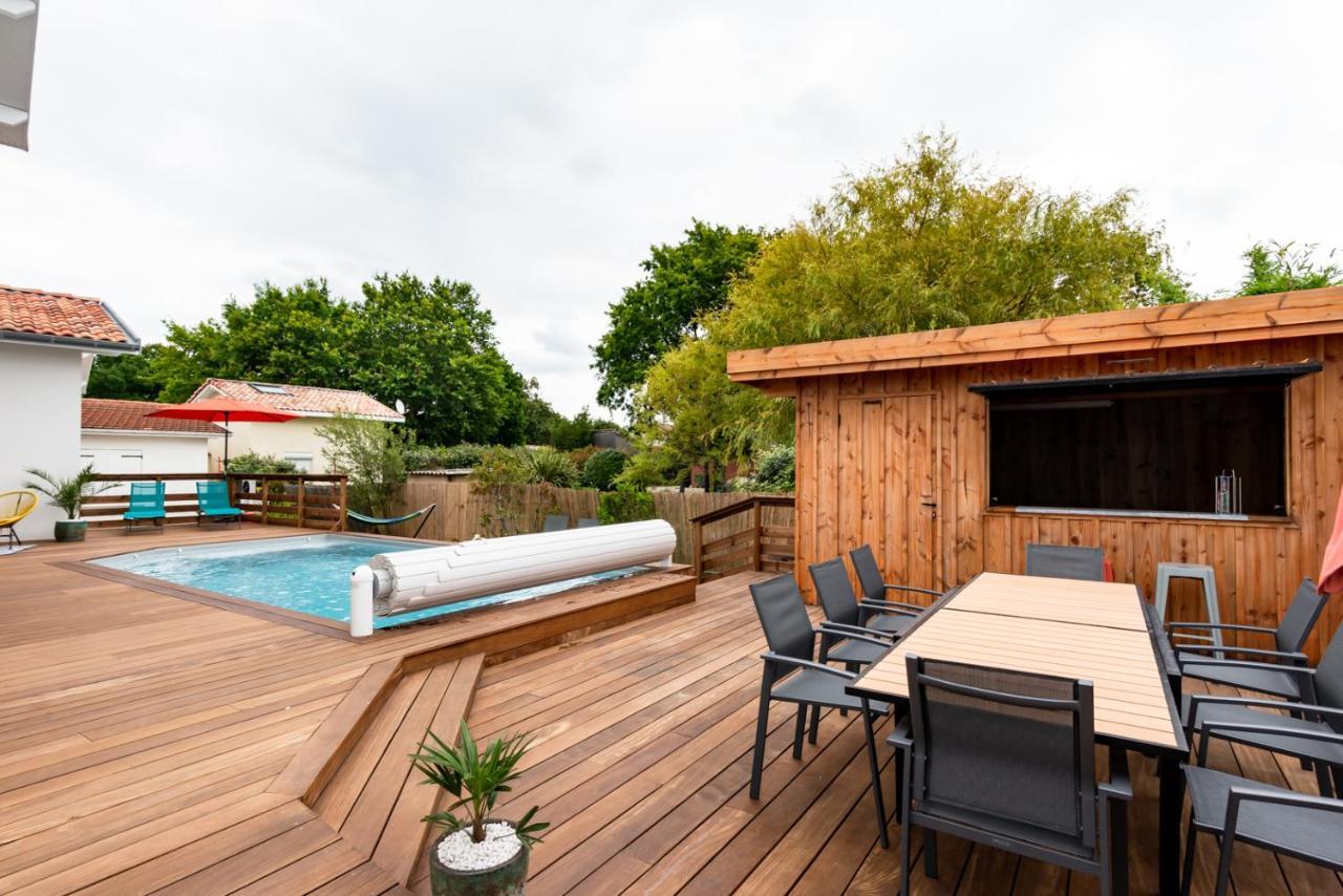 Frenchyhomes☆Villadeluxe☆Plage☆Piscine Andernos-les-Bains Esterno foto