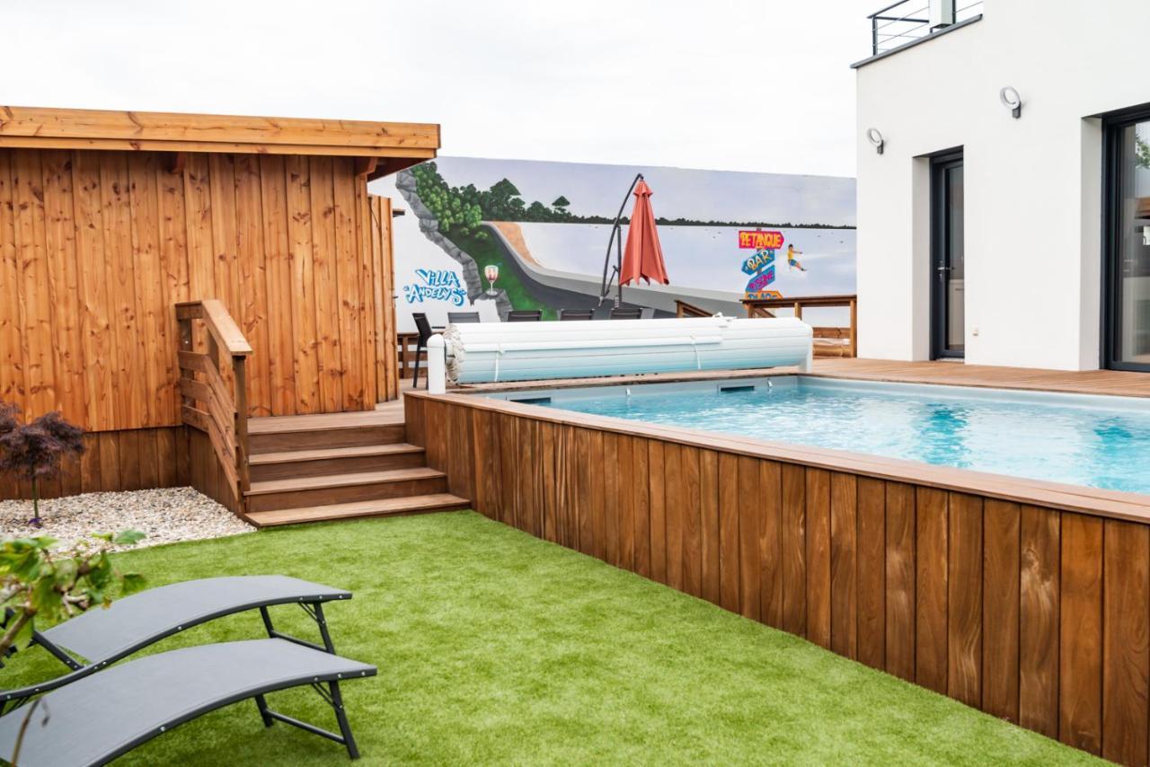 Frenchyhomes☆Villadeluxe☆Plage☆Piscine Andernos-les-Bains Esterno foto