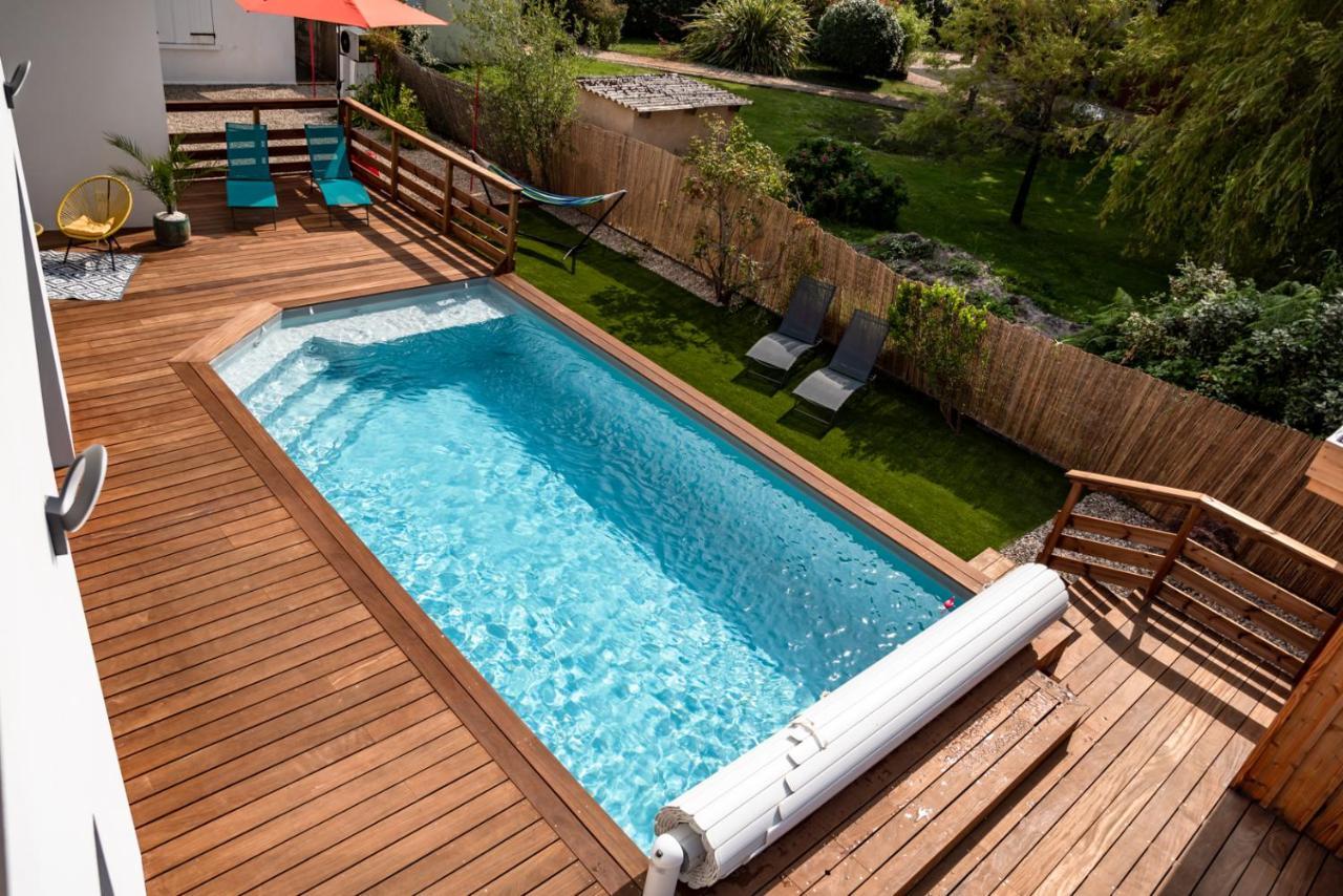Frenchyhomes☆Villadeluxe☆Plage☆Piscine Andernos-les-Bains Esterno foto
